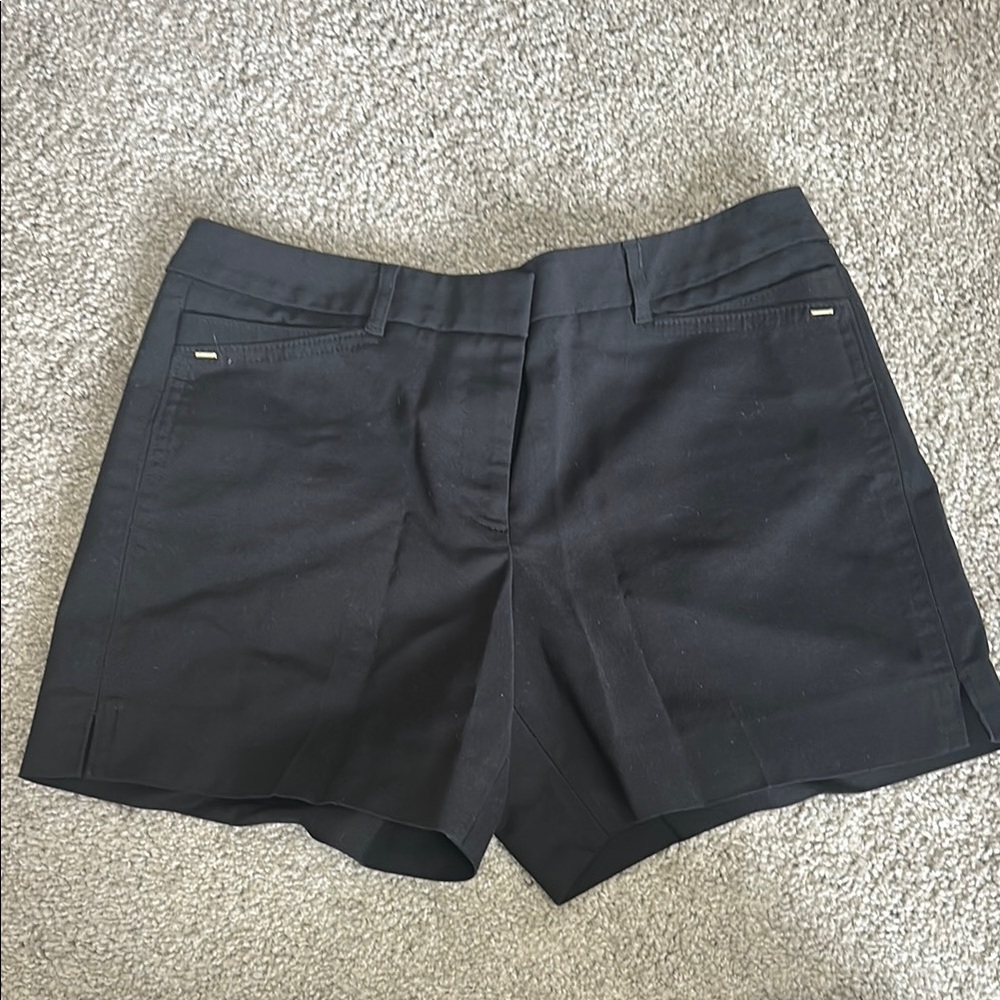 White House Black Market Black Bermuda Shorts Tailored Fit